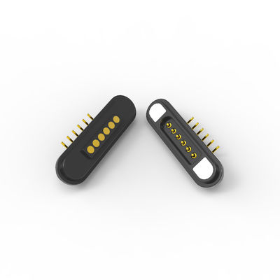 Right Angle Magnetic Connectors 6 Pin Magnetic Power Connectors 2.2mm Pitch For Robot