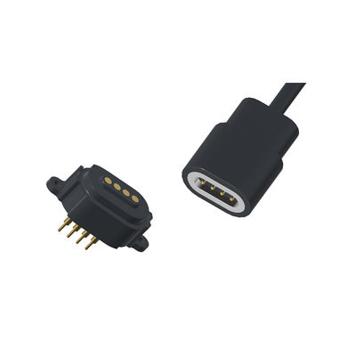 Male Female USB Pogo Pin Cable 12V 2A 4 Pin Pogo Charger