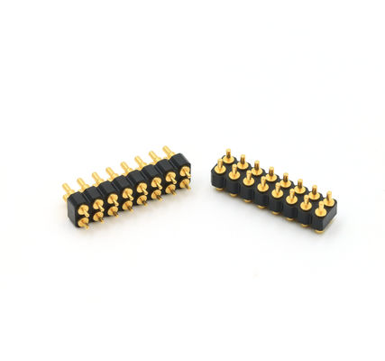 Double Row Pogo Pin Connector 2.54mm Pitch Spring Pin Connector 16pin