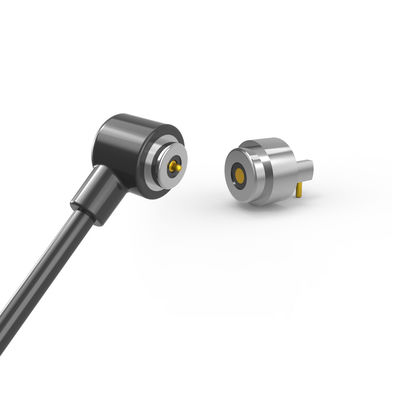 OD4.0mm 90 ° TPE Cable Male Female USB Magnetic Charger Cable Connector