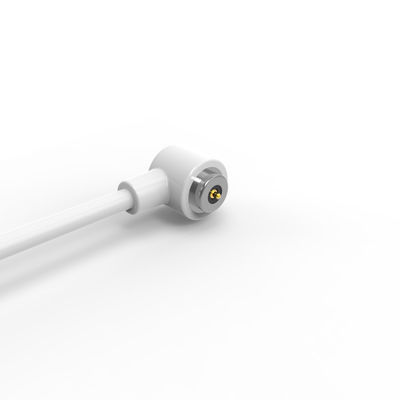 White TPE Cable Magnetic Charger USB 2.0 Charging Cable Power Supply 2Pin For Smart water bottle