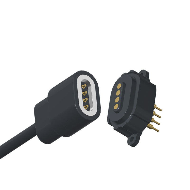 Male Female USB Pogo Pin Cable 12V 2A 4 Pin Pogo Charger